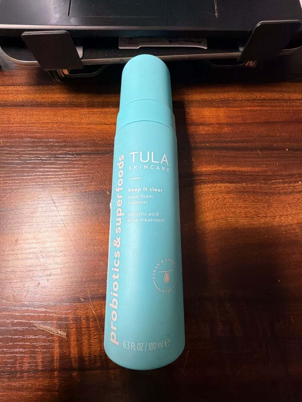 TULA Skincare Keep It Clear Acne Foam Cleanser 6.3 FL OZ